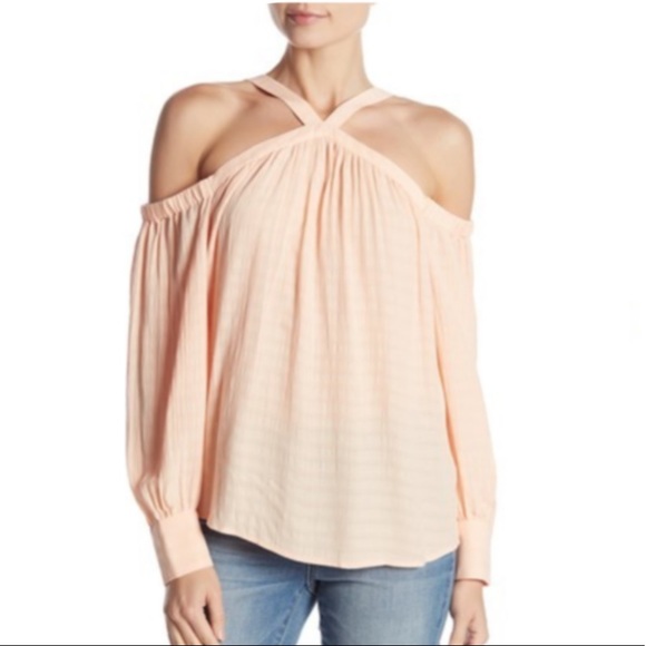 1. State Cold Shoulder Blouse Sz M - Picture 2 of 9